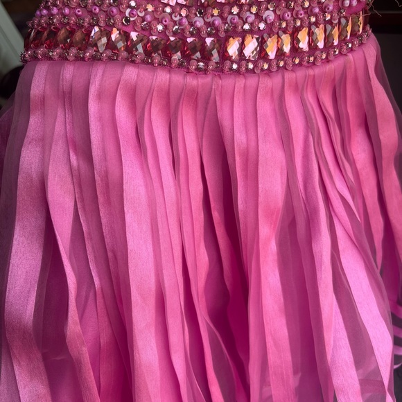 RACHEL ALAN 2 PIECE DRESS. Pink & white homecoming dress! - Picture 5 of 5